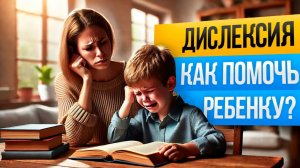 📚ДИСЛЕКСИЯ у детей признаки и коррекция.