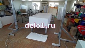 Станок для вертикальной резки пенопласта С-02М.