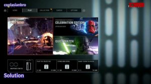 STAR WARS Battlefront II Black Screen / Dark Screen Campaign Vent Issue FIX