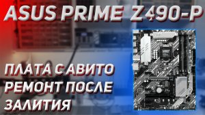 Ремонт ASUS PRIME Z490-P | Сгнившая плата с Авито | Такое тоже умеем чинить