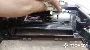 Polaris PVCR0826 ремонт привода щëтки