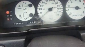 1993 Nissan Maxima with a 91 se guage