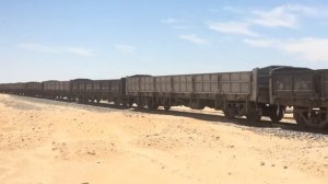 Namibia Windhoek to Walvis Bay Goods Train