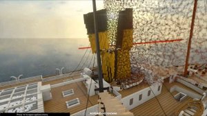 The destruction of the Titanic | Разрушение "Титаника" | Teardown