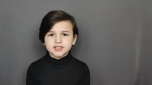 Прущик Павел 9 лет. Стихотворение Сергея Лобанова "Три дня".