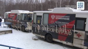 За этот год специалистами «поездов здоровья» в Нижегородской области обследованы 50000 пациентов