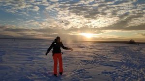 Сочельник 2019. Искрящийся снежок.