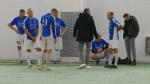 Ветераны 40+. Зимний турнир 2024-2025. 1 тур. 21.12.2024. Обзор матча. ФК Евролак - ФК Флагман