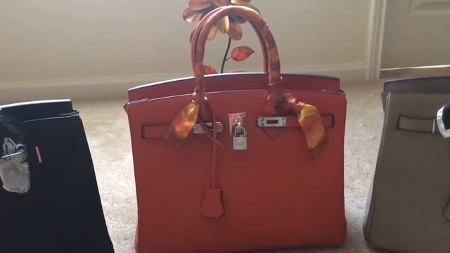 "SanMario Top Handle 💼 Collection" (Birkin Inspired) with Scarves смотреть онлайн