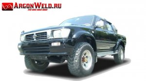 Раздвоенный выхлоп Hilux Pick Up глушитель FLOWMASTER