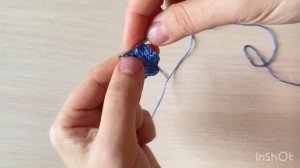 Вяжем цветок крючком | Туториал