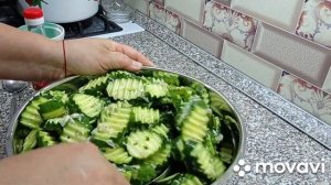 Огурчики Маринованные по-польски. Съедаются за раз!