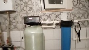 Монтаж фильтра умягчителя воды