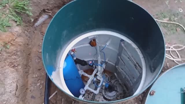 Система обезжелезивания воды с внешним эжектором