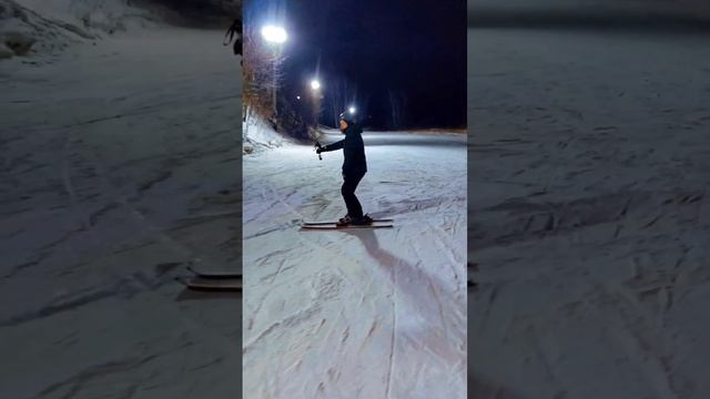 Первыйе часы на горных лыжах