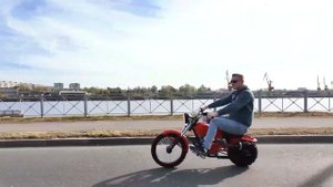 Мини-байк! B’R-Chop! Свобода в твоих руках.