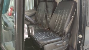 Как самому сшить авточехлы для автомобиля Mercedes Sprinter Classic?
