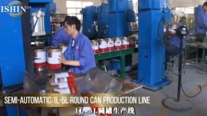 Линия по производству круглых банок 0.1L-5L