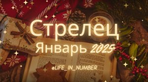 СТРЕЛЕЦ ♐ЯНВАРЬ 2025❄️