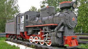 Паровоз Кп4-437 на Каликинском ШПЗ / Kp4-437 steam loco / Kp4-437 Dampflok beim Kalikino [2007]