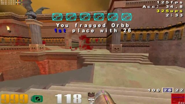 Session Quake 3 Arena FFA Railgun смотреть онлайн