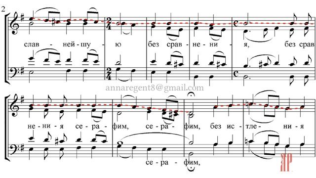 ДОСТОЙНО ЕСТЬ, муз.Динева - Сопрановая партия смотреть онлайн