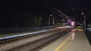 Ласточка ЭС1-020+008 поезд №801 и ЭП20-069 с поездом №102 "Сочи" Адлер-Москва | Волконская