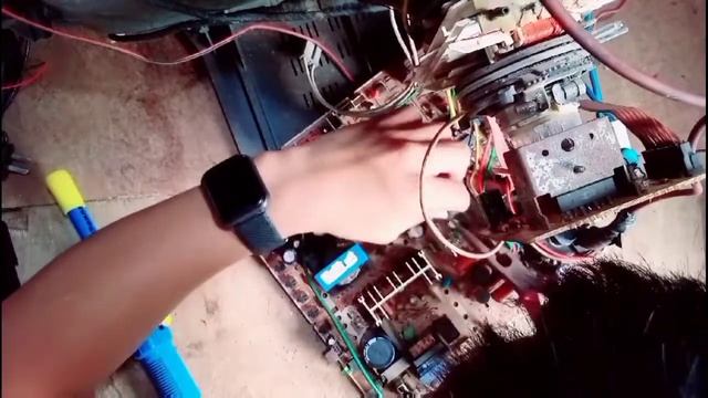 How to fix Samsung CRT TV 21 inch. Horizontal line problem (Tagalog Tuturial) смотреть онлайн