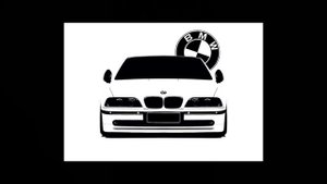 Снипет песни черно-белая BMW