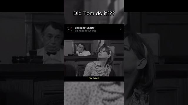 Will Tom won the trial? 😬 Film: To Kill A Mockingbird (1963) #movie