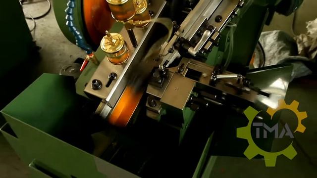 Станок для накатки резьбы на шурупы и саморезы с вибрационным питателем AR-003HD смотреть онлайн