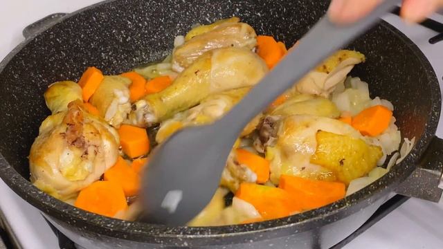 Рагу из курицы. Вкусно по домашнему!#домашняякухня # курица# #рагу#