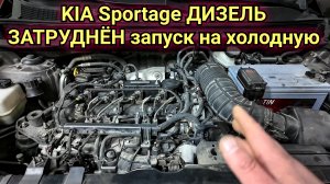 Kia Sportage 3 дизель с наступлением холодов стал плохо заводиться.
