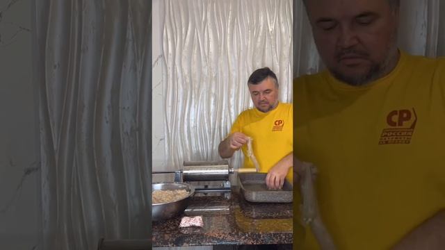 Готовим рыбные сосиски для жарки👍