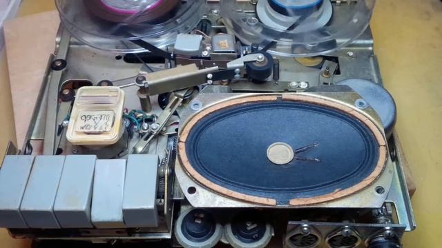 Проверка ЛИМ9У, магнитофон Комета 206 1968 г в смотреть онлайн