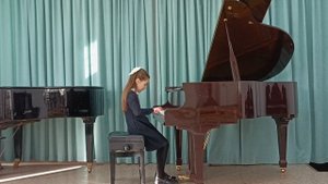 Адажио, Штейбельт. 
Лисицкая Аглая, 7 лет. ДШИ, Апшеронск