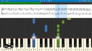 Elvira-T - Всё Решено (Эти Роли Не Для Нас) (на пианино Synthesia cover) Ноты и MIDI