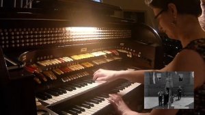 Anna Vavilkina  plays The Philips-Kino-OrgelOriginal Organ from 1920s - Organist for BABYLON, Berli