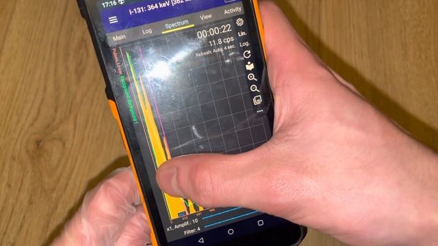 Radiacode 101 vs Lutetium 176