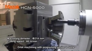 Mazak HCN-5000 with a Mazak Multi Pallet Pool (MPP)