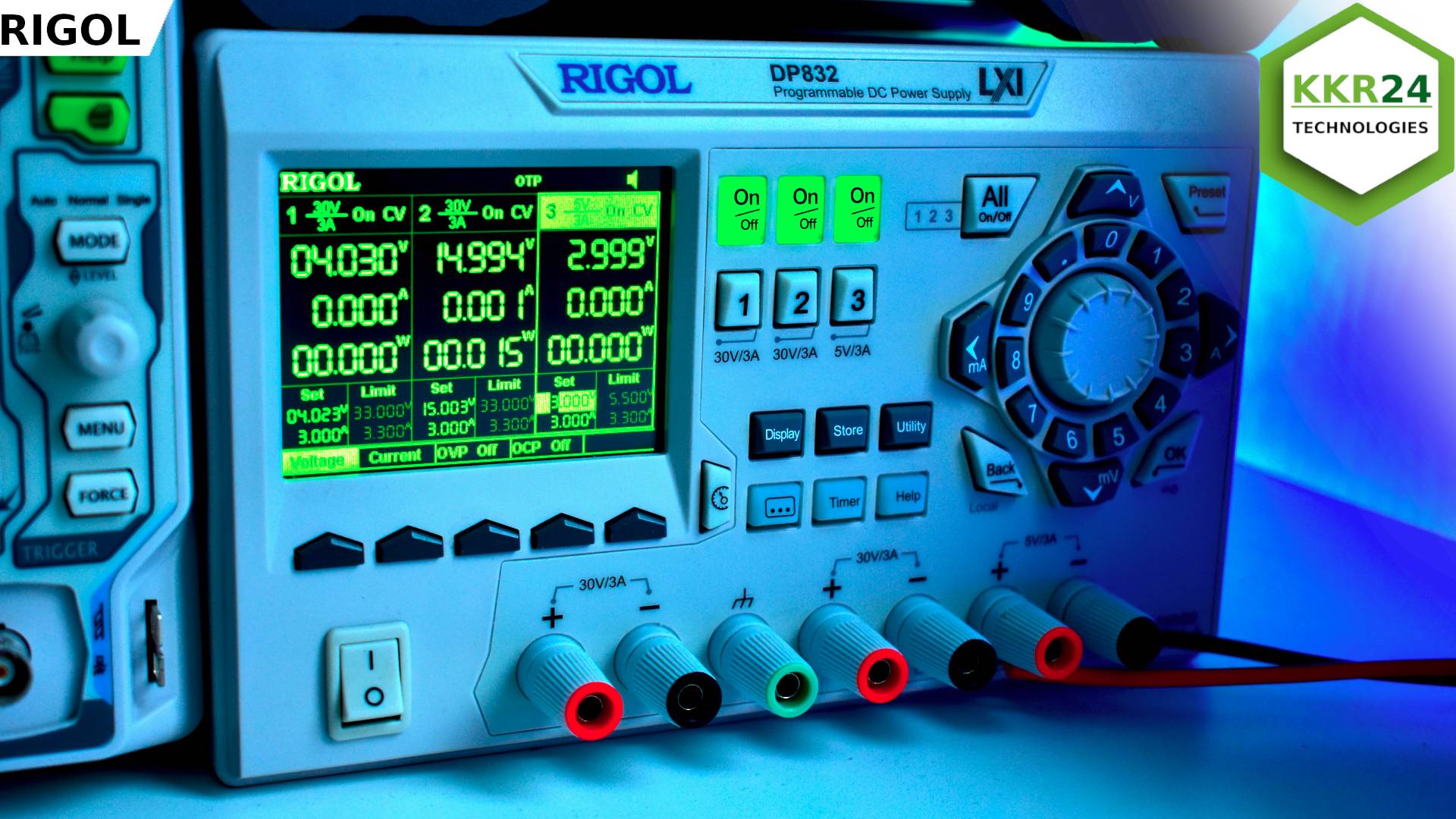 ВЫСОКОТОЧНЫЙ блок питания??? RIGOL DP832 Программируемый источник питания смотреть онлайн