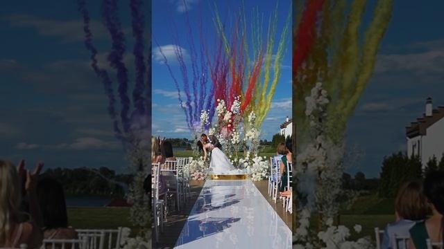 #фейерверк #wedding #чебоксары #fireworks #пиротехника #свадьба #салют #love