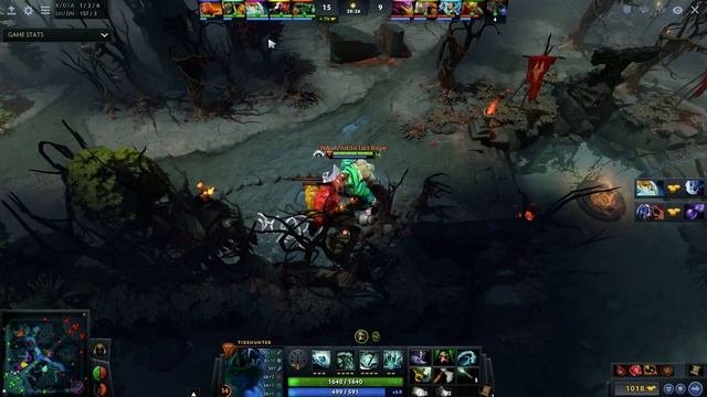 BananaSlamJamma (Rank 47) plays Tidehunter Dota 2 Full Game смотреть онлайн