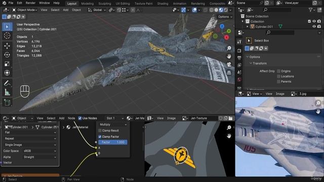 13. Add Imperfections - Add Grunges to Jet Paint