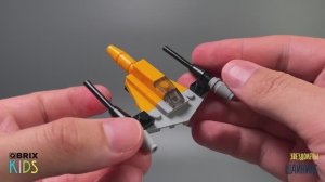 Собираем Шайникса из конструктора QBRIX KIDS - детские конструкторы с видеоинструкцией