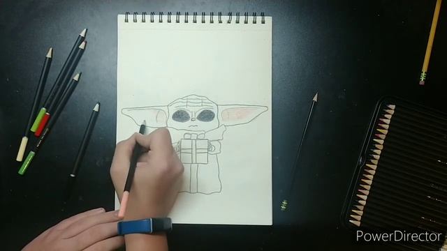 How to draw Baby Yoda funko pop смотреть онлайн