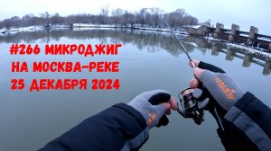 #266 Микроджиг на Москва-реке 25 декабря 2024