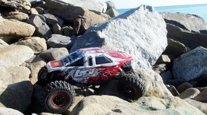 RC - триал , Приморские скалы: зима