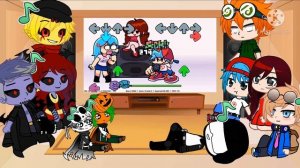 FNF React to VS SKY MOD||FRIDAY NIGHT FUNKIN'||ElenaYT.