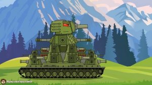 Эволюция Гибридов Морок vs КВ 44 vs КВ 44М vs Босс - Мультики про танки